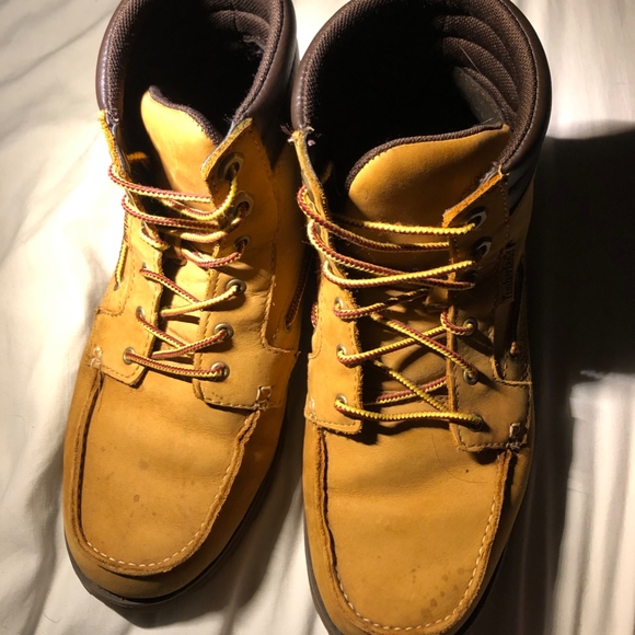 Timberland Wheat Boots Moccasin Toe Size 8 - Picture 3 of 4